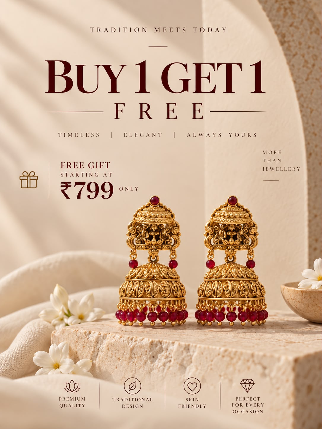 BUY 1 GET 1 FREE